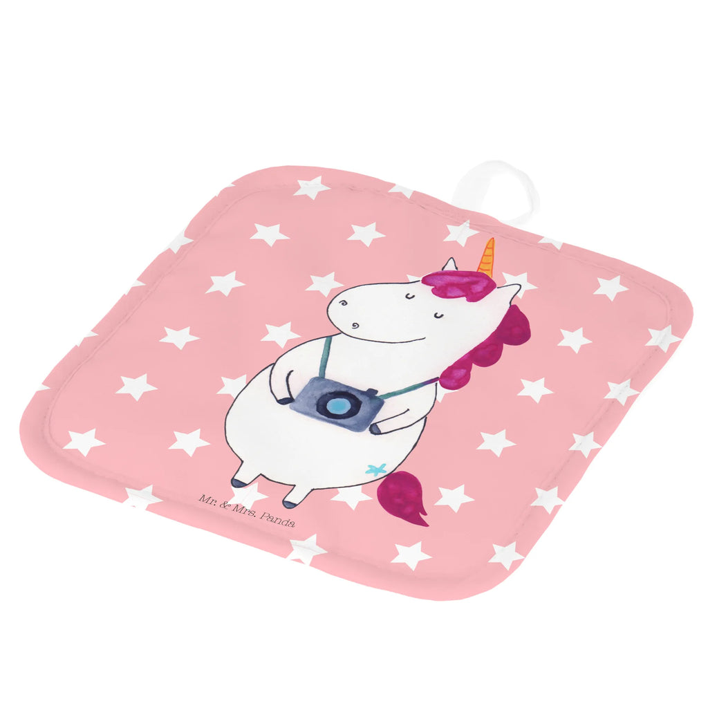 2-elementowy zestaw podkładek pod garnki Jednorożec fotograf Jednorożec, jednorożce, dekoracje jednorożca, jednorożec