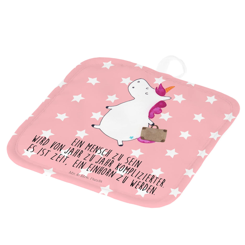 2er Set Topflappen  Einhorn Koffer Topflappen lustig, Topflappen mit Spruch, Topflappenset, Schöne Topflappen, Topflappen, Topflappen 2er Set, Topflappen Set, Topfuntersetzer, Ofenhandschuhe, Ofenhandschuh, Topfhandschuh, Topfhandschuhe, Einhorn, Einhörner, Einhorn Deko, Unicorn, Gepäck, lustig, Reise, Abenteuer, witzig, Kind, Koffer, Verreisen, unicorn, albern, Spaß, Erwachsen