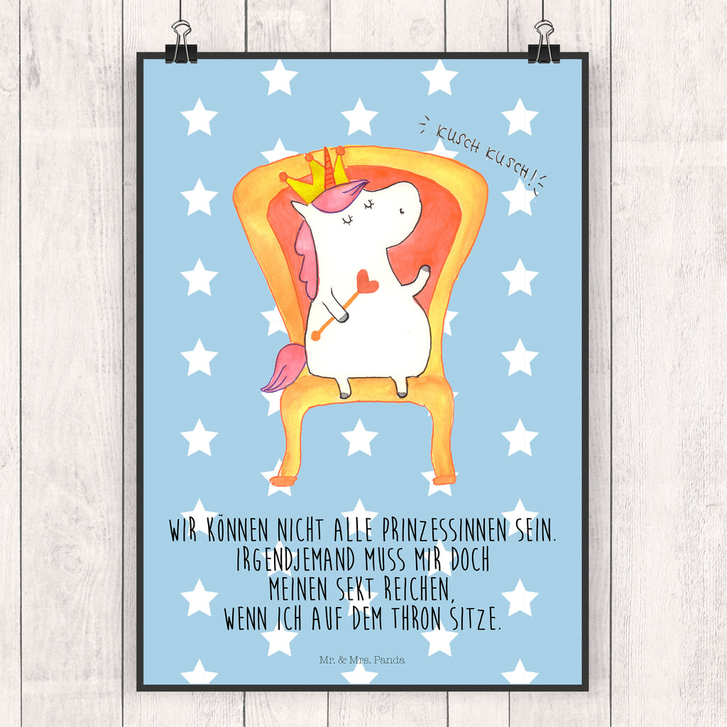 Plakat Jednorożec król grafikposter, Wandbild, Deko Bild, Poster, Plakat, Bild für Wand, wandkunst, drucke, Wandposter, Designposter, kunstdruck poster, kunst für die wand, Bild, wanddruck, kunstposter, Wanddekoration, wanddeko, Mr. & Mrs. Panda Poster, Wanddeko Bild, Wandschmuck, Kunstdruck, Posterdruck, Einhorn Deko, Einhörner, Einhorn, Unicorn, Krone, Herrscher, Prinzessin, Bundeskanzler, Präsident, Kaiser, König