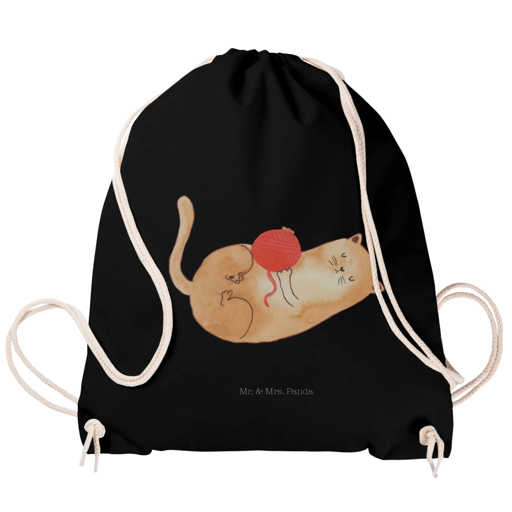 Drawstring bag Cat Wool sports bag, carrier bag, bag, gym bag, jute bag, hipster, cat, tomcat, kitty, meow, kitten, housecat, mama cat, love cats, cat image, cat fan, cat lover, cat fancier, cat decoration, gift for cat lover, cat owner, funny cats, cat sayings, cat motto, funny cat gifts, fan merchandise, cat stuff, animal lover, play, playful, pet, cats, wool, Cats, pussy, ball of wool