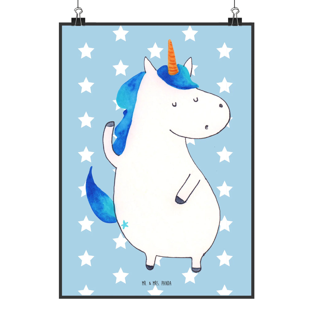 Poster unicorn Man Bild, Raumdekoration, Kunstdruck, Handgemaltes Poster, Küchenposter, Designposter, Wandposter, Mr. & Mrs. Panda Poster, Poster, Posterdruck, Wanddeko Bild, Wanddeko, Wanddekoration, Kinderposter, Einhorn, Einhörner, Einhorn Deko, Unicorn, hübsch, Freundin, cool, Party, bester Freund, BFF, beste, Familie, Mann