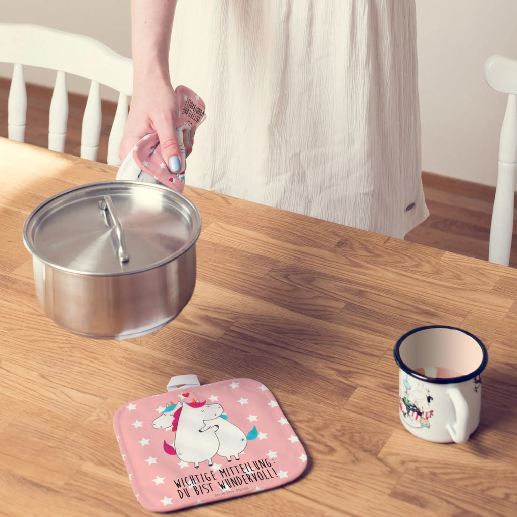 2-elementowy zestaw podkładek pod garnki jednorożec Wiadomość topfhalter, Topflappenset, 2er Set Topflappen, Topfuntersetzer, Topfhandschuhe, Topflappen Set, Topflappen, Topflappen 2er Set, Einhörner, Einhorn Deko, Unicorn, Einhorn, Geschenk, Lustig, Spruch, Liebe, Ehe, Witzig, Valentinstag, Valentine, Partner