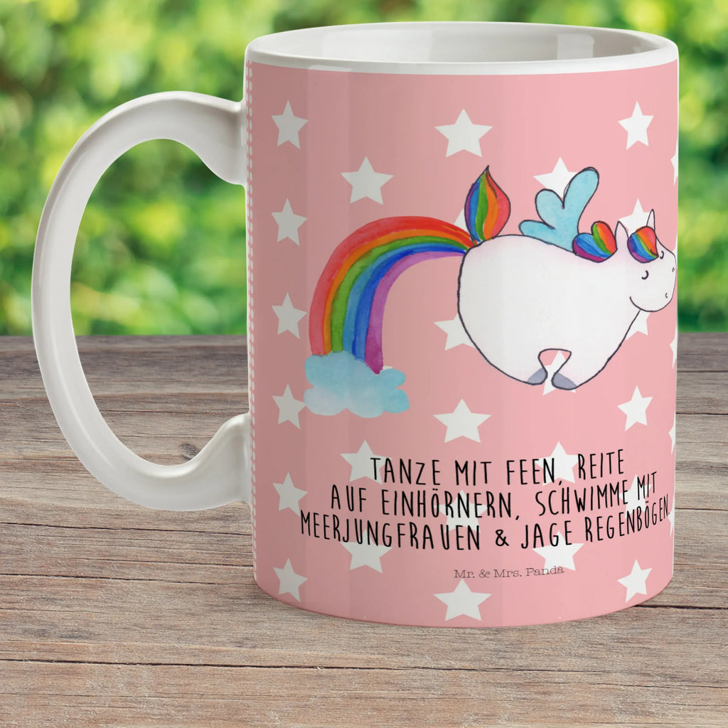 Child's mug unicorn Pegasus drinking cup, coffee cup, mug, plastic cup, camping mug, kindergarten, unicorn, unicorns, Unicorn, growing up, rainbow, playing, reality, glitter, saying fun, unicorn love, pegasus