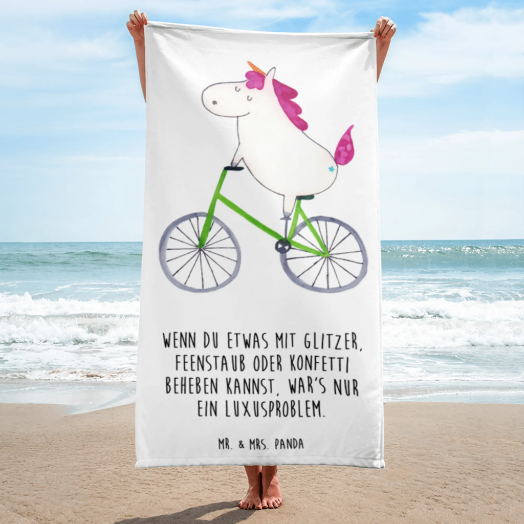 XL bath towel unicorn cyclist oversized towel, large beach towel, extra large swim towel, luxury bath sheet, XL bath towel, spa towel, unicorn, unicorns, love affliction, grief, wheel, cycling, cyclist gift, present, confetti, bike, fairy dust, luxury problem
