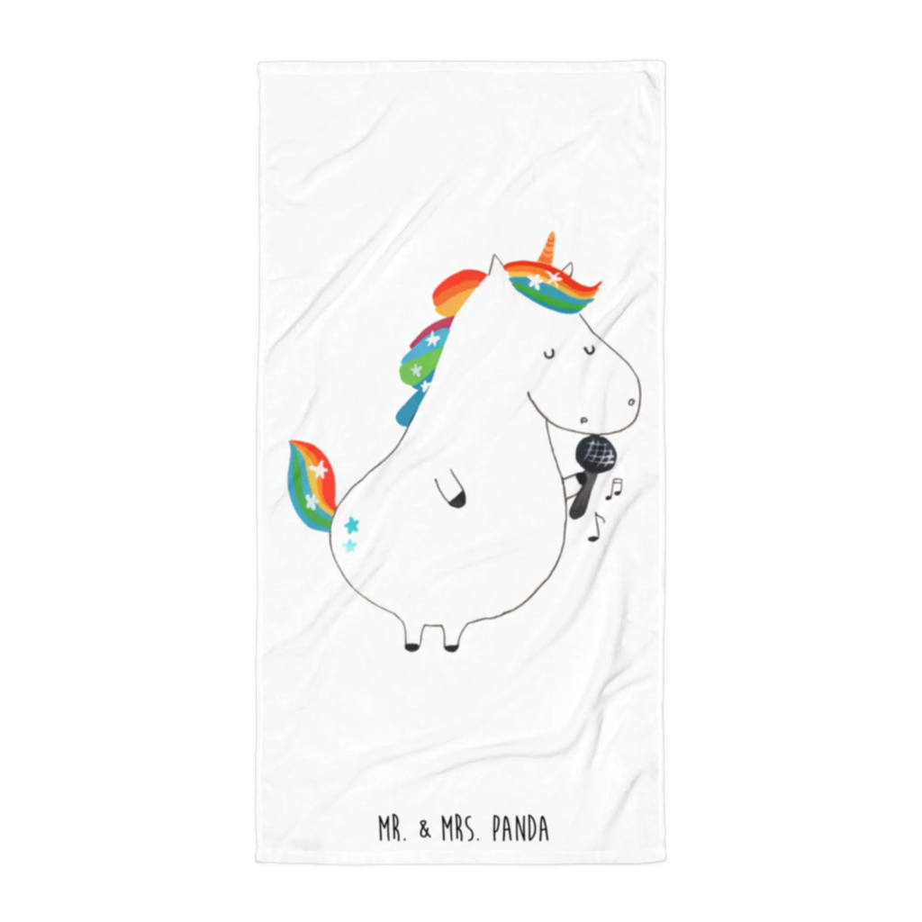 XL ręcznik kąpielowy jednorożec Śpiewak Jednorożec, jednorożce, dekoracje jednorożca, jednorożec