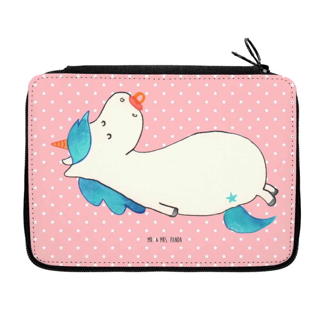 Piórnik Jednorożec smoczek Schüler, Schülerin, Bestückte Federmappe, Büro Stifte Etui, Federmappe, Stifterolle, Kinder Federmappe, Federmappe Einschulung, Grundschule, Motiv, Stiftetasche, Federmäppchen bedruckt, Kind, Stifte Etui, Geschenk, Einschulung, Federmäppchen, Schule, Einhorn, Einhörner, Einhorn Deko, Unicorn, Mutter, Kleinkind, Geschenk Geburt, Geburt, Säugling, Schnuller, Baby, Mama, Geburtstag