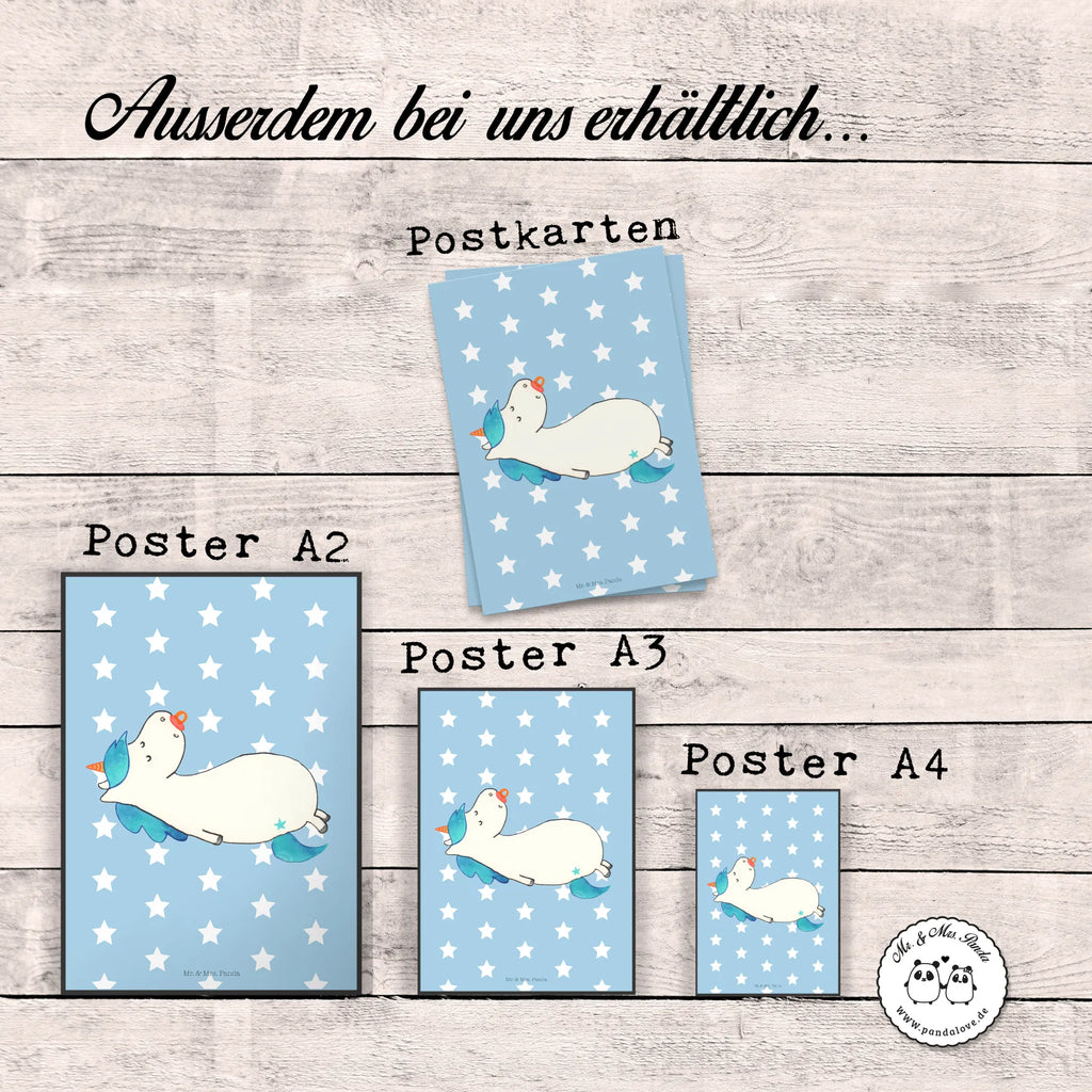 Plakat Jednorożec smoczek Jednorożec, jednorożce, dekoracje jednorożca, jednorożec