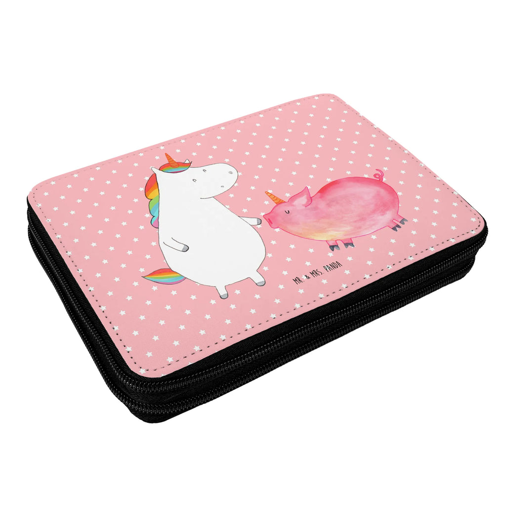 Federmappe Einhorn + Schweinhorn Federmappe, Schülerin, Geschenk, Einschulung, Stiftetasche, Schüler, Federmäppchen, Kind, Schule, Büro Stifte Etui, Stifte Etui, Stifterolle, Federmäppchen bedruckt, Motiv, Federmappe Einschulung, Grundschule, Kinder Federmappe, Bestückte Federmappe, Einhorn, Einhörner, Einhorn Deko, Unicorn, Freundschaft, Schwein, Schweinhorn, Schweinchen, Freundin