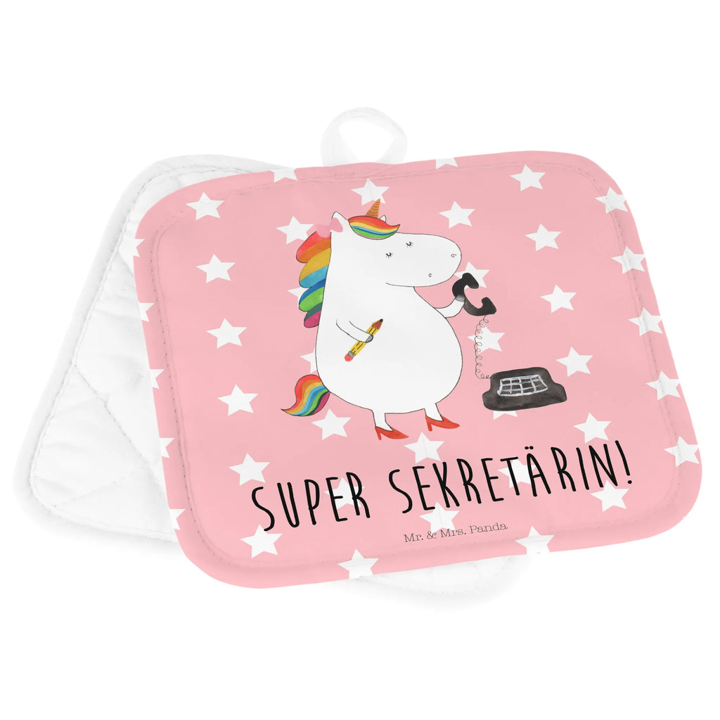 2-elementowy zestaw podkładek pod garnki Jednorożec sekretarka Topflappen 2er Set, Topfuntersetzer, Topflappen, Topflappen Set, 2er Set Topflappen, Topflappenset, topfhalter, Topfhandschuhe, Einhörner, Einhorn Deko, Unicorn, Einhorn, Bürohilfe, Steuerbüro, Rechtsanwaltsgehilfin, Steuerkanzlei, Rechtsanwältin, Bürokraft, Büro, Sekretärin