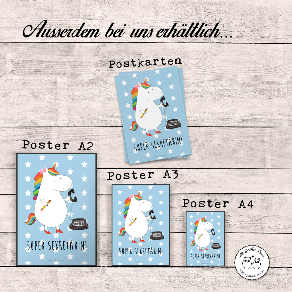 Plakat Jednorożec sekretarka wanddeko, typografie poster, Plakat, wanddruck, grafikposter, Wandschmuck, kunstdruck poster, Wanddeko Bild, Posterdruck, Deko Bild, Panda Poster, kunstposter, Designposter, Design Poster, Bild, Kunstdruck, Wandposter, Wandbild, Wanddekoration, Deko Poster, Poster, wandkunst, Mr. & Mrs. Panda Poster, drucke, Unicorn, Einhorn, Einhörner, Einhorn Deko, Steuerbüro, Bürohilfe, Steuerkanzlei, Bürokraft, Rechtsanwältin, Büro, Rechtsanwaltsgehilfin, Sekretärin