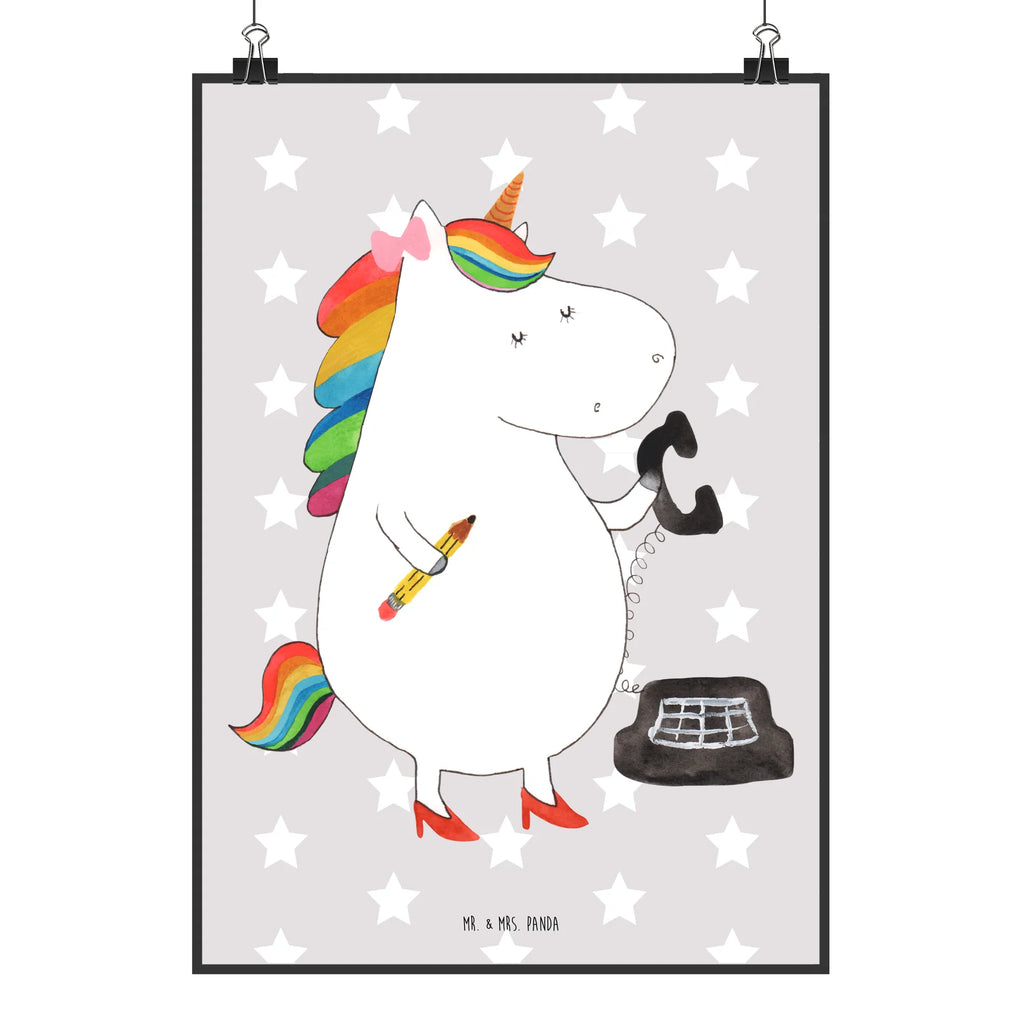 Plakat Jednorożec sekretarka wanddeko, typografie poster, Plakat, wanddruck, grafikposter, Wandschmuck, kunstdruck poster, Wanddeko Bild, Posterdruck, Deko Bild, Panda Poster, kunstposter, Designposter, Design Poster, Bild, Kunstdruck, Wandposter, Wandbild, Wanddekoration, Deko Poster, Poster, wandkunst, Mr. & Mrs. Panda Poster, drucke, Unicorn, Einhorn, Einhörner, Einhorn Deko, Steuerbüro, Bürohilfe, Steuerkanzlei, Bürokraft, Rechtsanwältin, Büro, Rechtsanwaltsgehilfin, Sekretärin