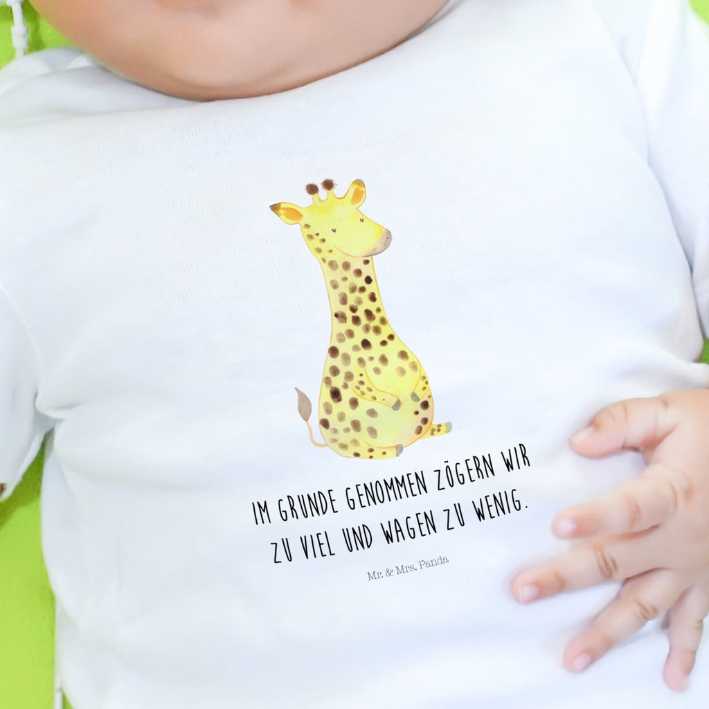 Baby Longsleeve Giraffe Zufrieden Mädchen, Jungen, Baby, Langarm, Bio, Kleidung, Afrika, Wildtiere, Giraffe, Zufrieden, Glück, Abenteuer
