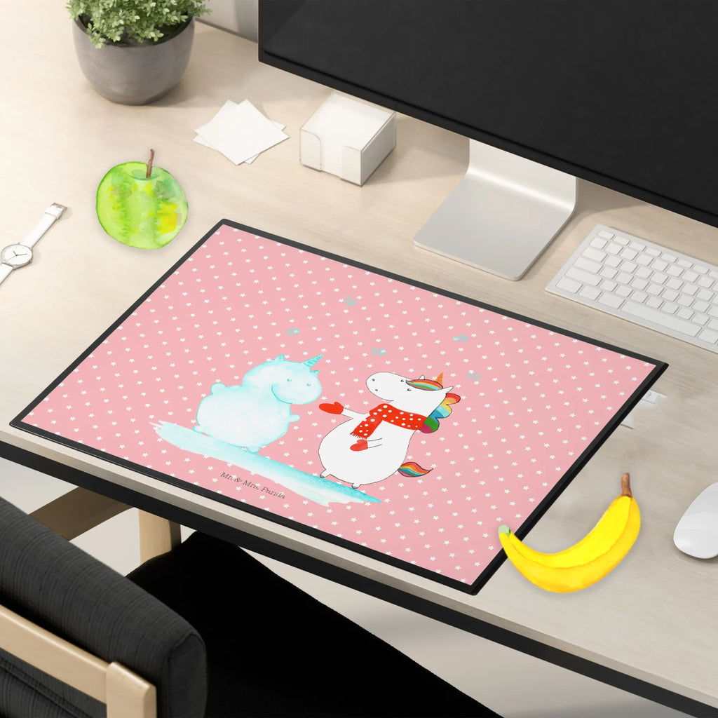 Schreibtischunterlage Einhorn Schneemann schreibtischmatte, Tischunterlage, pultunterlage, arbeitsmatte, schreibtischauflagen, tischmatten, tischpads, tischmatte, schreibtischunterlage, tischauflage, schreibauflage, schreibtischunterlagen, tischauflagen, Schreibtisch Unterlagen, Schreibunterlage, Schreibtisch Matte, arbeitsunterlage, schreibmatte, schreibauflagen, tischpad, Schreibtischauflage, Einhörner, Unicorn, Einhorn Deko, Einhorn, kalt, Schnee, Schneemann, Kuchen, X-Mas, Handschuhe, Mütze, Weihnachten, Winter