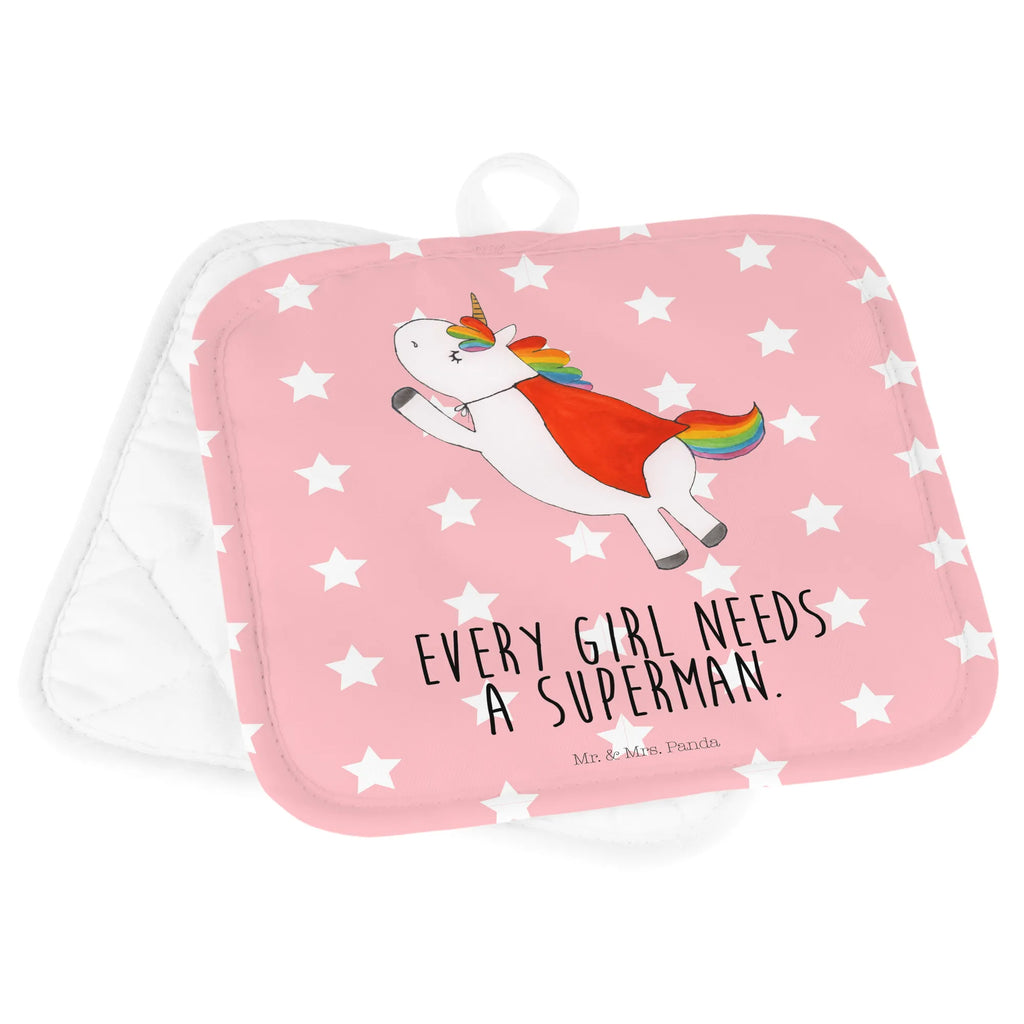 2-elementowy zestaw podkładek pod garnki Jednorożec Super Ofenhandschuh, Topflappen, Topflappen lustig, Topflappen mit Spruch, Topflappen 2er Set, Topfhandschuhe, Topfhandschuh, Topflappenset, Schöne Topflappen, Topfuntersetzer, Topflappen Set, Ofenhandschuhe, Einhorn, Einhörner, Einhorn Deko, Unicorn, Geschenk, Superheld, Mädchen, Girl, Traummann, Held, Freundin