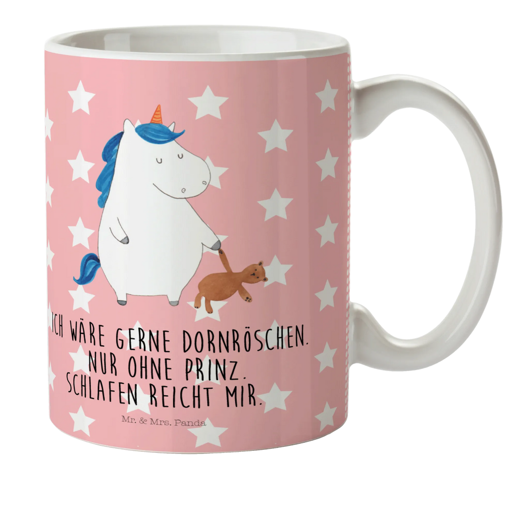 Child's mug unicorn teddy mug, camping mug, coffee cup, drinking cup, kindergarten, plastic cup, unicorn, unicorns, sweet, sleep, girlfriend, single, child gift, bed, good night, single life, dreaming, child present, Unicorn