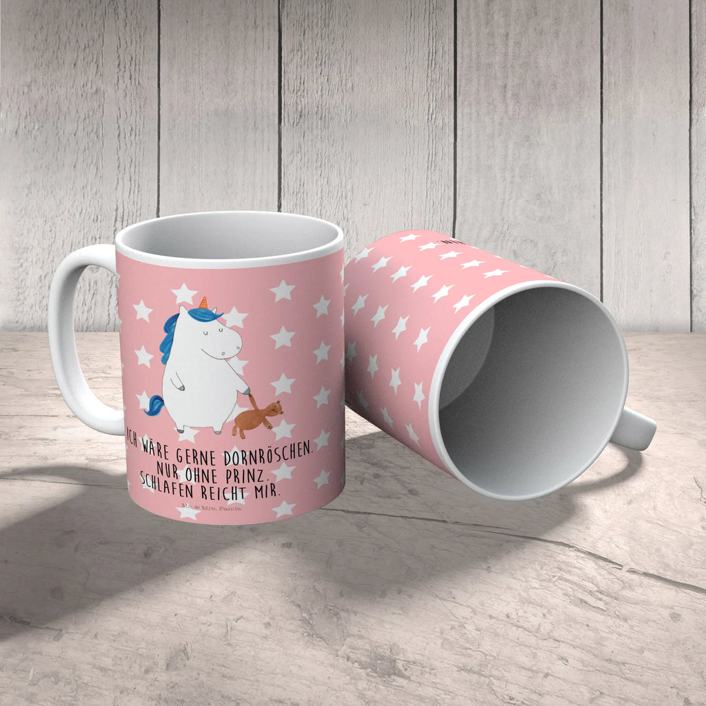 Child's mug unicorn teddy mug, camping mug, coffee cup, drinking cup, kindergarten, plastic cup, unicorn, unicorns, sweet, sleep, girlfriend, single, child gift, bed, good night, single life, dreaming, child present, Unicorn