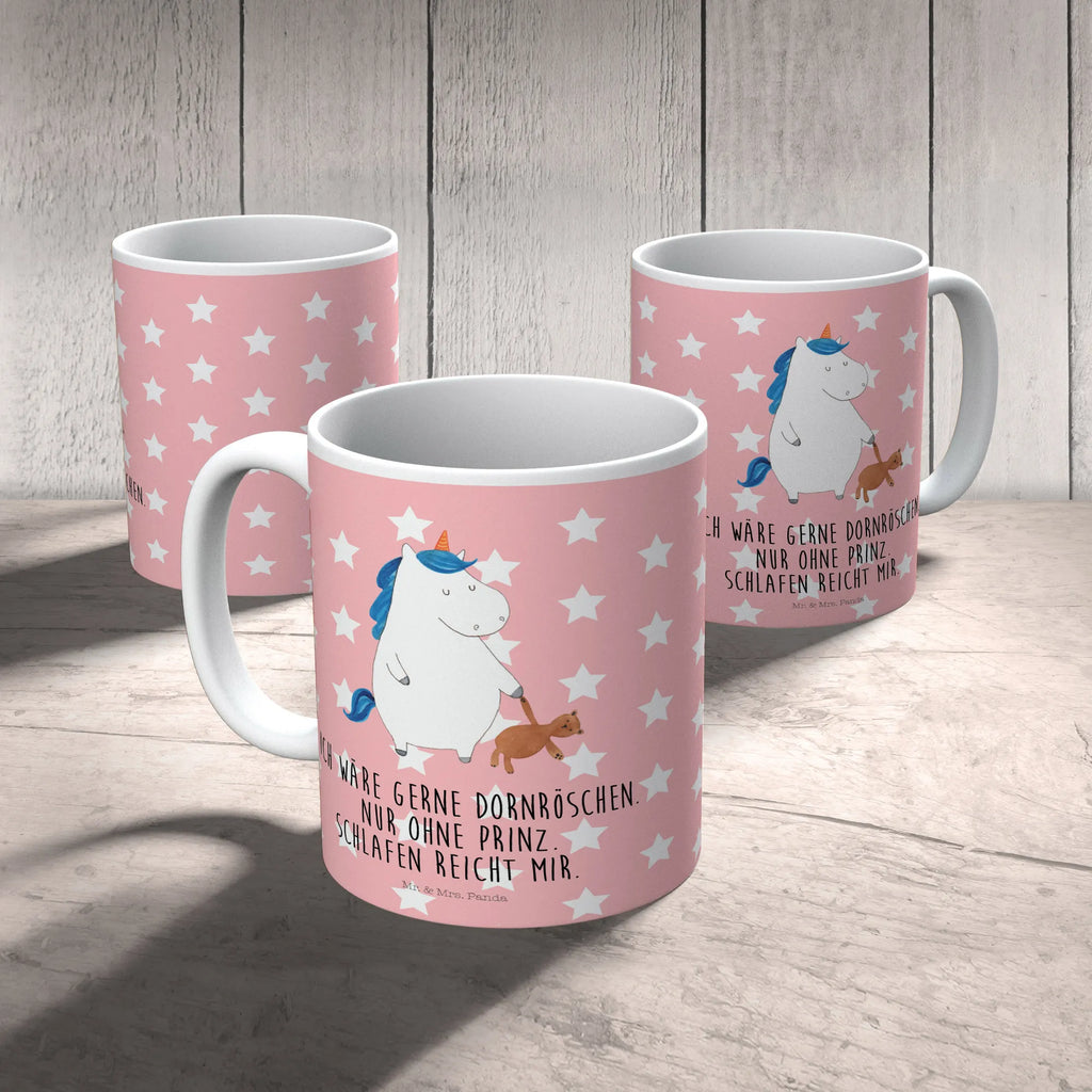 Child's mug unicorn teddy mug, camping mug, coffee cup, drinking cup, kindergarten, plastic cup, unicorn, unicorns, sweet, sleep, girlfriend, single, child gift, bed, good night, single life, dreaming, child present, Unicorn