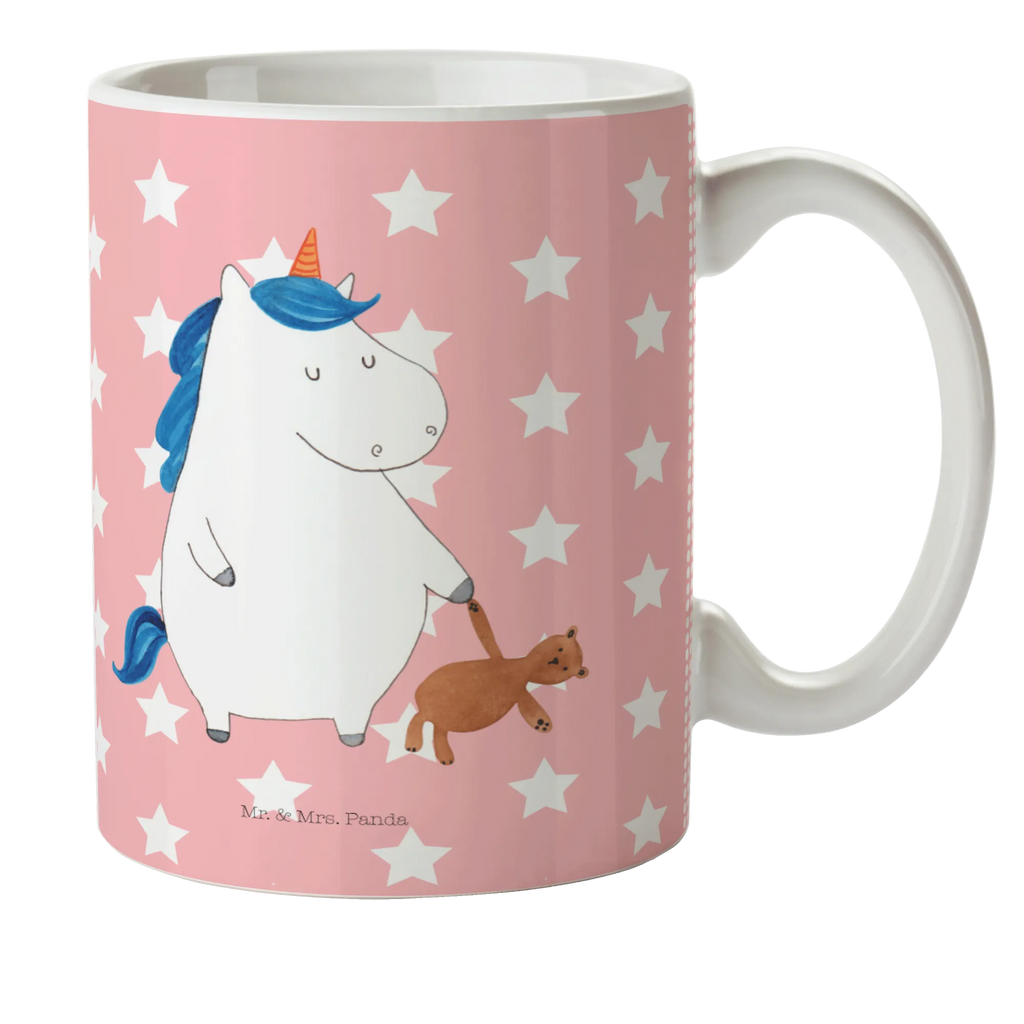 Child's mug unicorn teddy mug, camping mug, coffee cup, drinking cup, kindergarten, plastic cup, unicorn, unicorns, sweet, sleep, girlfriend, single, child gift, bed, good night, single life, dreaming, child present, Unicorn