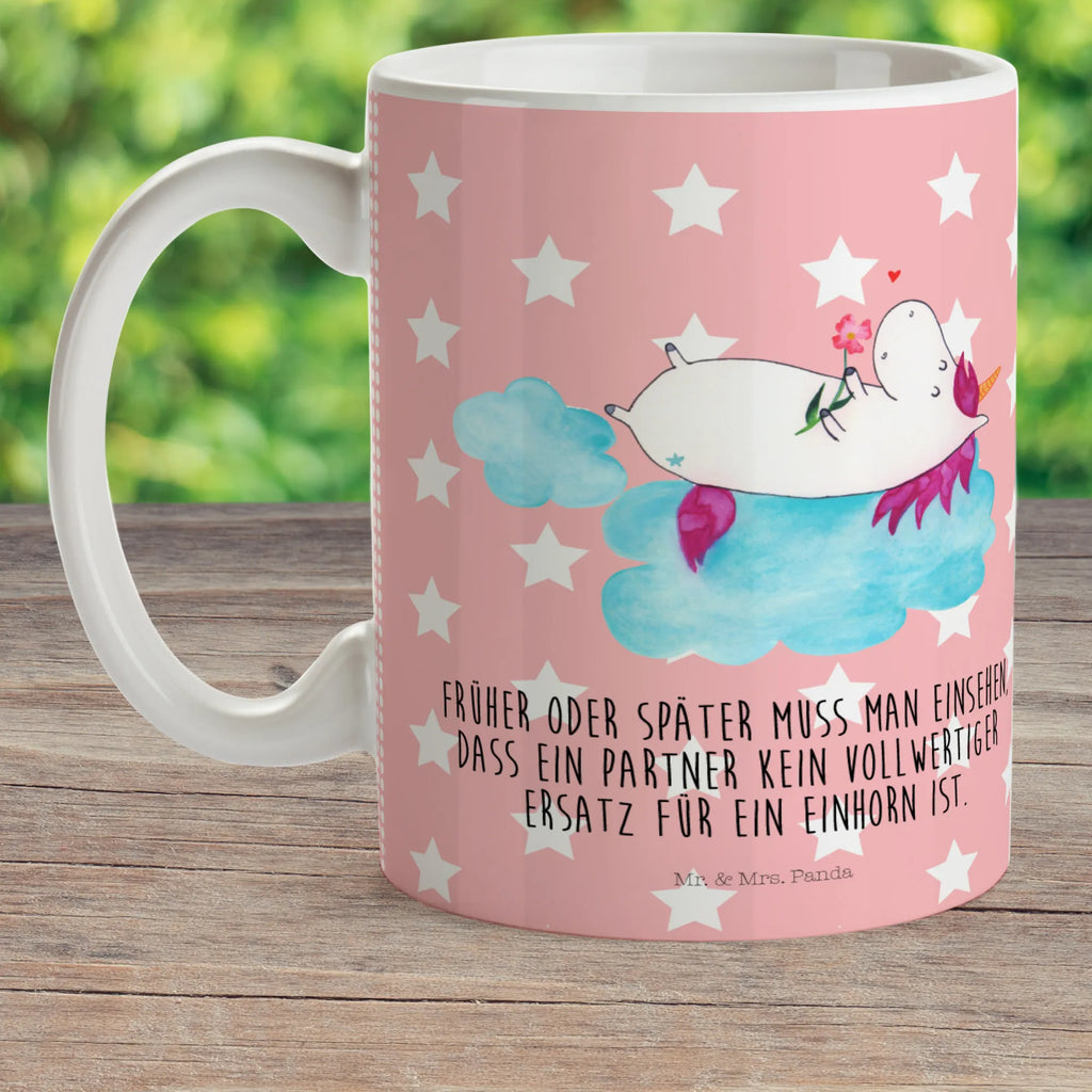 Child's mug unicorn In love camping mug, drinking cup, mug, kindergarten, plastic cup, coffee cup, unicorn, unicorns, Love, girlfriend gift, Girlfriend present, Love Proof, Unicorns, Unicorn, cloud