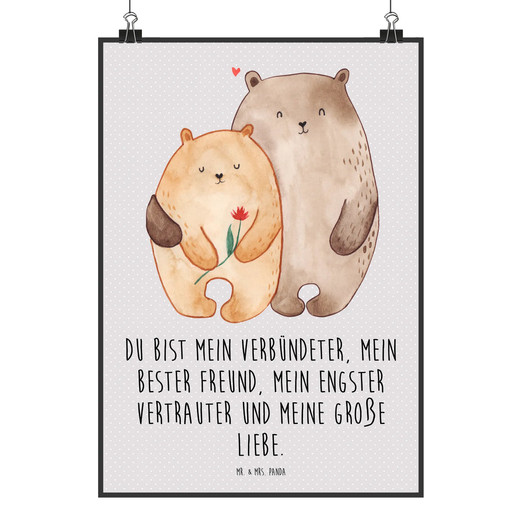 Poster Bears in love wanddeko, Bild, drucke, Wanddekoration, kunstposter, Kunstdruck, Deko Bild, kunstdruck poster, Poster, Posterdruck, Wandbild, Wandschmuck, kunst für die wand, Mr. & Mrs. Panda Poster, Wandposter, Plakat, grafikposter, wanddruck, Designposter, Bild für Wand, Wanddeko Bild, wandkunst, Hocheitstag, Heiratsantrag, Heiraten, Ehefrau, Ehemann, Partner, Verlobung, Jahrestag, Liebesgeschenk, Liebe, Freund, Freundin, Geschenk Hochzeit, Verliebt, Liebesbeweis, Geschenk Freund, Bären, Verheiratet, Bär, Verlobt, Geschenk Freundin, Hochzeitstag, Bärchen