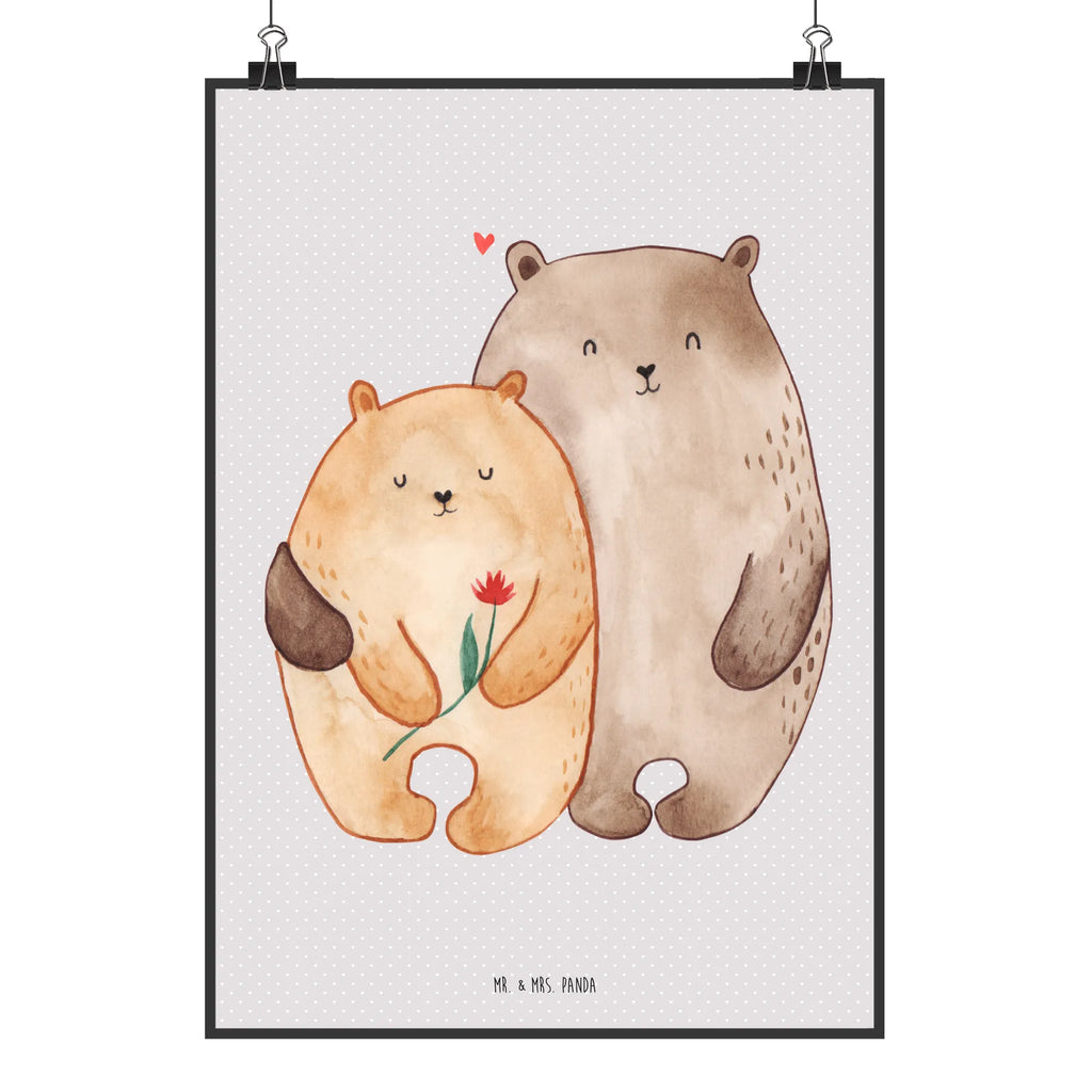 Poster Bears in love wanddeko, Bild, drucke, Wanddekoration, kunstposter, Kunstdruck, Deko Bild, kunstdruck poster, Poster, Posterdruck, Wandbild, Wandschmuck, kunst für die wand, Mr. & Mrs. Panda Poster, Wandposter, Plakat, grafikposter, wanddruck, Designposter, Bild für Wand, Wanddeko Bild, wandkunst, Hocheitstag, Heiratsantrag, Heiraten, Ehefrau, Ehemann, Partner, Verlobung, Jahrestag, Liebesgeschenk, Liebe, Freund, Freundin, Geschenk Hochzeit, Verliebt, Liebesbeweis, Geschenk Freund, Bären, Verheiratet, Bär, Verlobt, Geschenk Freundin, Hochzeitstag, Bärchen