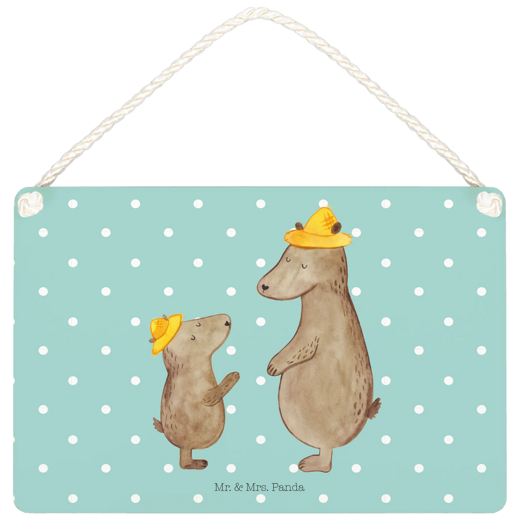 Deko Schild Bären mit Hut dekoration schild, Türschild, dekotafel, Wandschild, Motivschild, Holztafel, wandtafel, wandhänger, Badschild, Schild mit Spruch, Küchenschild, holzbild, Holzschild, Deko Schild, sprüche schild, Türschild Familie, Spruchschild, dekoschilder, Dekoschild, hängeschild, Deko Wandtafel, Schild, Vatertag, Papa, Opa, Schwester, Oma, Muttertag, Bruder, Mama, Familie, Daddy, Kinder, Vater, Sohn, Lieblingsmensch, Bär, Family, Vater-Sohn, Söhne, Bären, Dad, Papi, Kind, Vorbild, Paps
