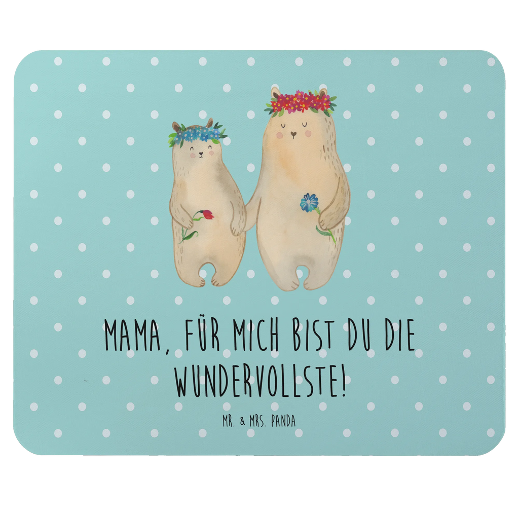 Mauspad Bären mit Blumenkranz Mausunterlage, pc mauspad, Mauspad, pc mausunterlage, computermatte, mauspad pc, laptop mauspad, computer mousepad, laptop mousepad, computer mauspad, pc mousepad, mousematte, mausteppich, notebook mauspad, Mousepad, mauspad laptop, Mausmatte, Familie, Vatertag, Schwester, Muttertag, Bruder, Papa, Oma, Mama, Opa, Tochter, Beste Mutter, Kinder, Family, Mutti, Bären, Vorbild, Bär, Weltbeste Mama, Mami, Lieblingsmama, Lieblingsmensch, Geschenk Mama. Muttertag, Kind, Mutter, Töchter