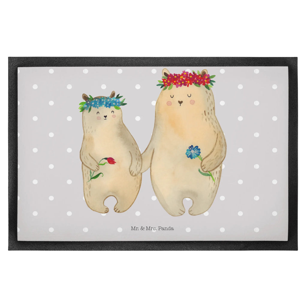 Fußmatte Bären mit Blumenkranz Schmutzmatte, matte haustür, Fußmatten, sauberlaufmatten, Schuhabstreifer, Schmutzfangmatte, Türmatte, hausmatte, Türvorleger, Eingangsmatte, fußmatte, Eingangsteppich, Haustürmatte, außenmatte, Fußabstreifer, Schmutzfänger, Abtretmatte, Schmutzfangteppich, Fußabtreter, türmatten, abstreifer, schmutzfangmatten, Abtreter, Fussmatte, Sauberlaufmatte, flurmatte, Bruder, Schwester, Familie, Opa, Oma, Papa, Mama, Vatertag, Muttertag, Lieblingsmensch, Beste Mutter, Mutter, Bär, Family, Weltbeste Mama, Mutti, Kind, Tochter, Mami, Vorbild, Geschenk Mama. Muttertag, Lieblingsmama, Bären, Töchter, Kinder