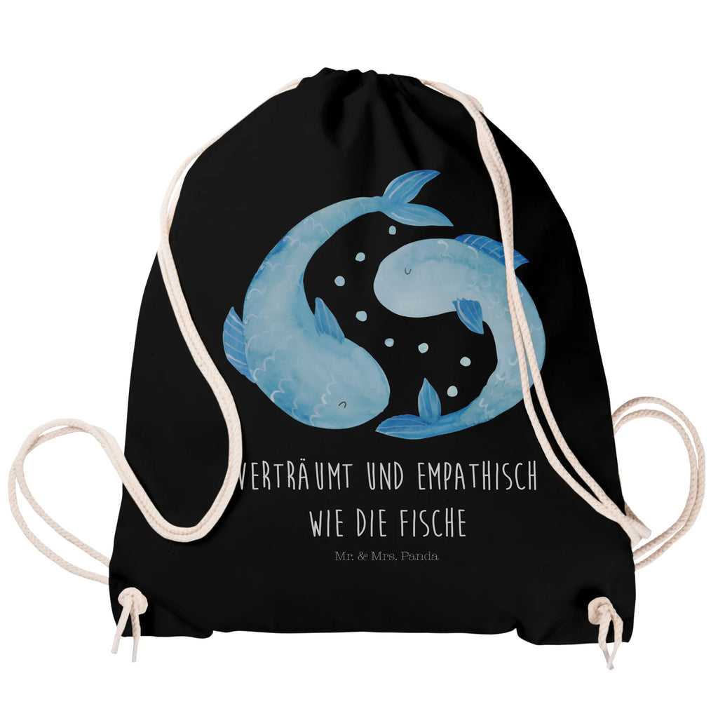 Drawstring bag Star sign fish sports bag, jute bag, hipster, gym bag, carrier bag, bag, constellations, birthdays, astrology, zodiac, date of birth, month of birth, fish gift, fish, birthday march, fish sign, gift march, fish constellation, birthday february, gift february