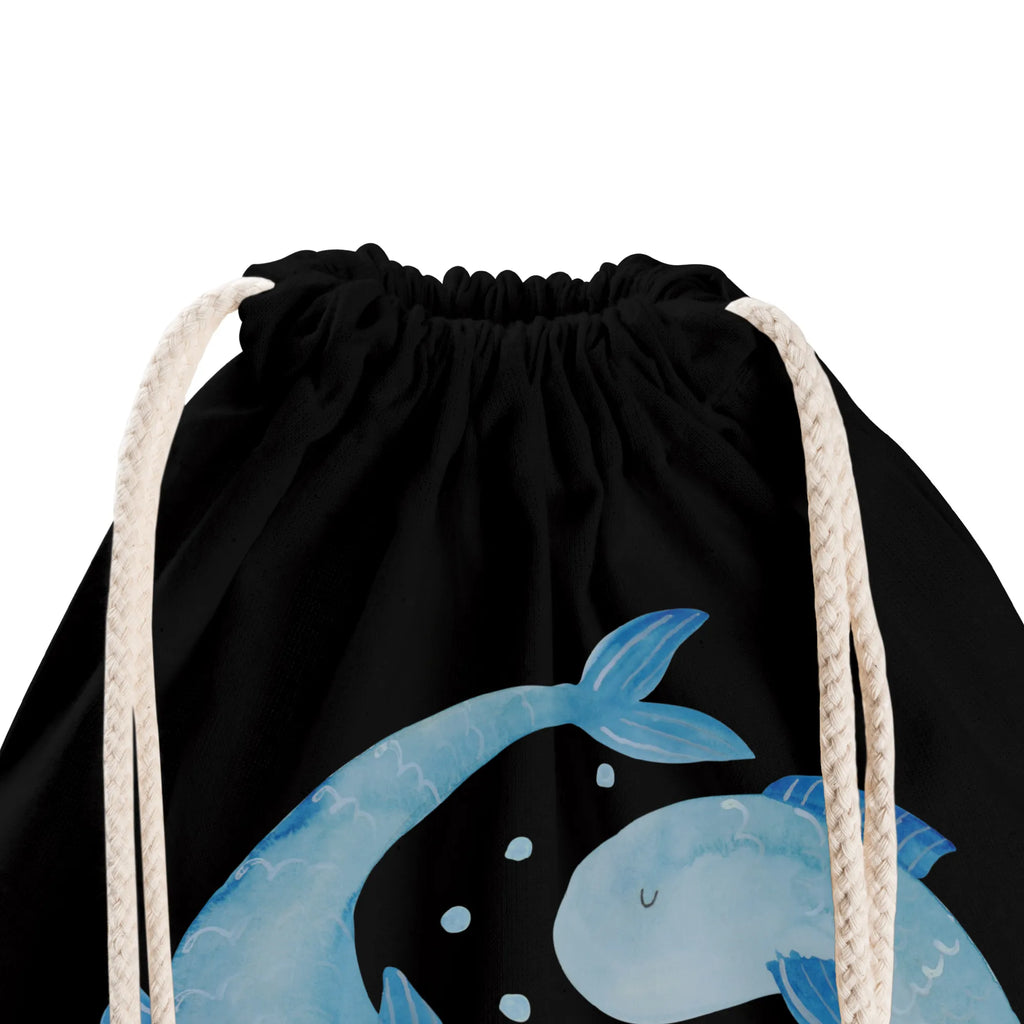 Drawstring bag Star sign fish sports bag, jute bag, hipster, gym bag, carrier bag, bag, constellations, birthdays, astrology, zodiac, date of birth, month of birth, fish gift, fish, birthday march, fish sign, gift march, fish constellation, birthday february, gift february