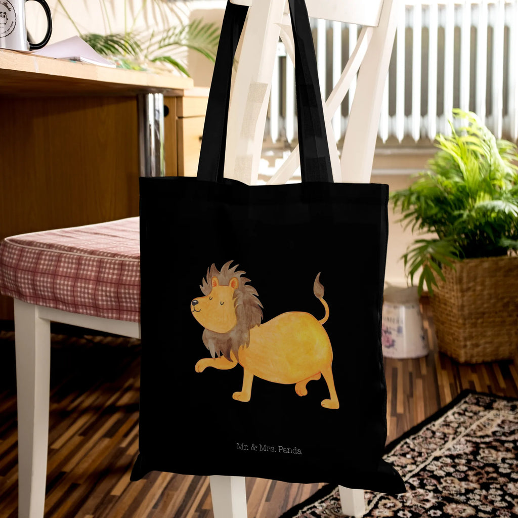 Tragetasche Sternzeichen Löwe Stoffbeutel, Umhängetasche, Stofftasche, Shopper, Badetasche, Jutebeutel, Tasche, Einkaufstasche, Einkaufstüte, Schultertasche, Tragetasche, Strandtasche, Jutetasche, Beutel, Laptoptasche, Beuteltasche, Tierkreiszeichen, Sternzeichen, Horoskop, Astrologie, Aszendent, Geburtstag Juli, Löwe Sternzeichen, Geschenk Juli, Geschenk August, Geburtstag August, König der Tiere, Löwe Geschenk