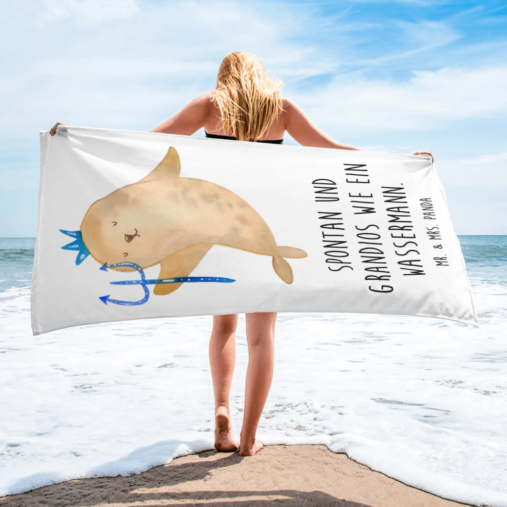 XL bath towel Star sign Aquarius oversized towel, extra large swim towel, XL bath towel, spa towel, luxury bath sheet, large beach towel, constellations, birthdays, astrology, zodiac, date of birth, month of birth, gift january, sea gift, merman, birthday february, aquarius zodiac sign, nix, gift february, birthday january, aquarius gift