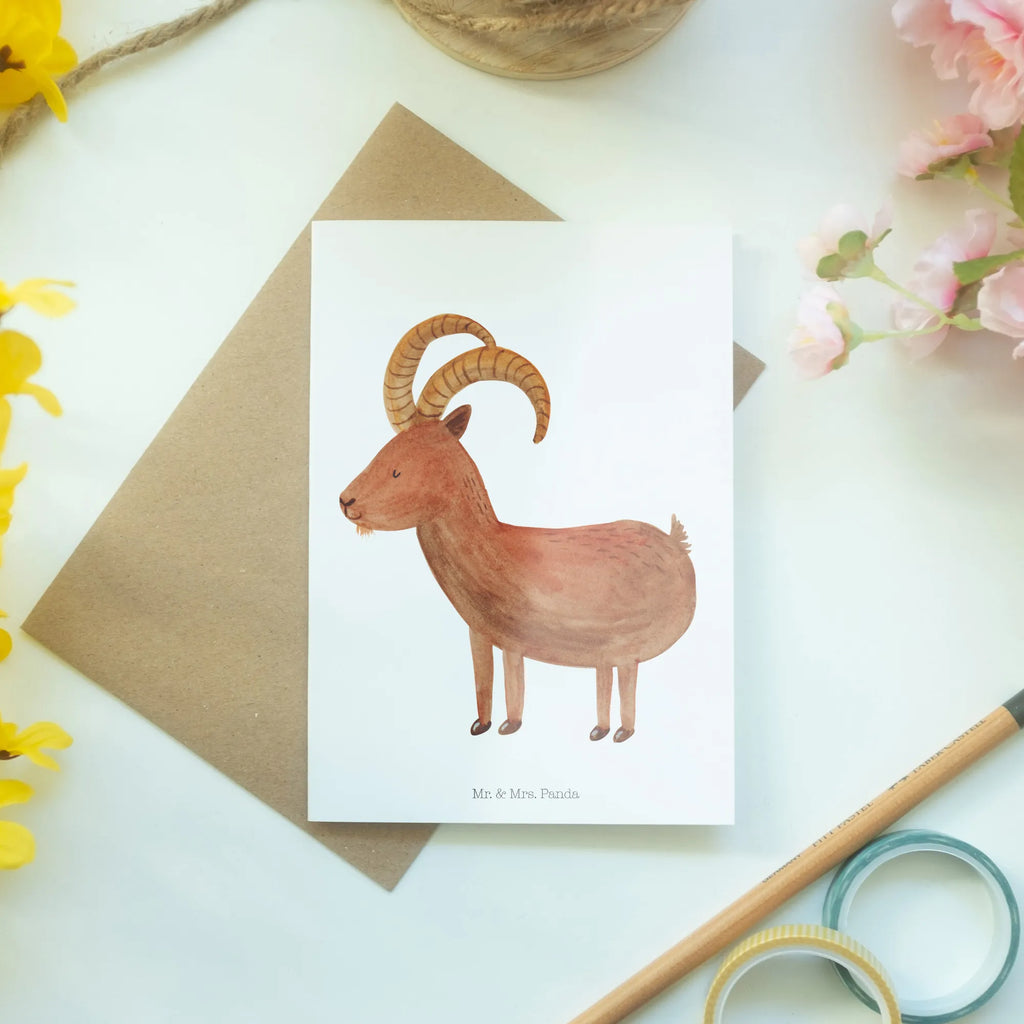 Kartka okolicznościowa Znak zodiaku koziorożec Ansichtskarten, Grußkarte, Hochzeitskarte, Geburtstagskarte, Einladungskarte, Karte, Klappkarte, Glückwunschkarte, Tierkreiszeichen, Sternzeichen, Horoskop, Astrologie, Aszendent, Steinböcke, Geburtstag Dezember, Geschenk Januar, Bock, Geburtstag Januar, Steinbock Sternzeichen, Ziege, Steinbock Geschenk, Geschenk Dezember