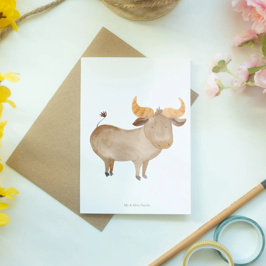Greetings card Star sign bull birthday card, wedding card, greeting card, folding card, invitation card, constellations, birthdays, astrology, zodiac, date of birth, month of birth, gift april, birthday april, bull zodiac sign, birthday may, ox, cattle, bull, bull gift, gift may