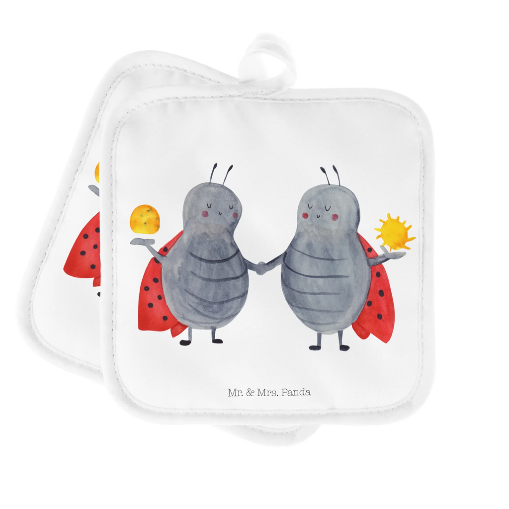 2er Set Topflappen  Sternzeichen Zwilling Topflappen 2er Set, Topfhandschuhe, Topflappen, Topfuntersetzer, Topflappenset, Topflappen Set, 2er Set Topflappen, topfhalter, Horoskop, Astrologie, Aszendent, Sternzeichen, Tierkreiszeichen, Geschenk Mai, Marienkäfer, Glückskäfer, Geschenk Juni, Geburtstag Mai, Zwillingsschwester, Zwilling Sternzeichen, Zwillinge, Zwillingsbruder, Zwilling Geschenk