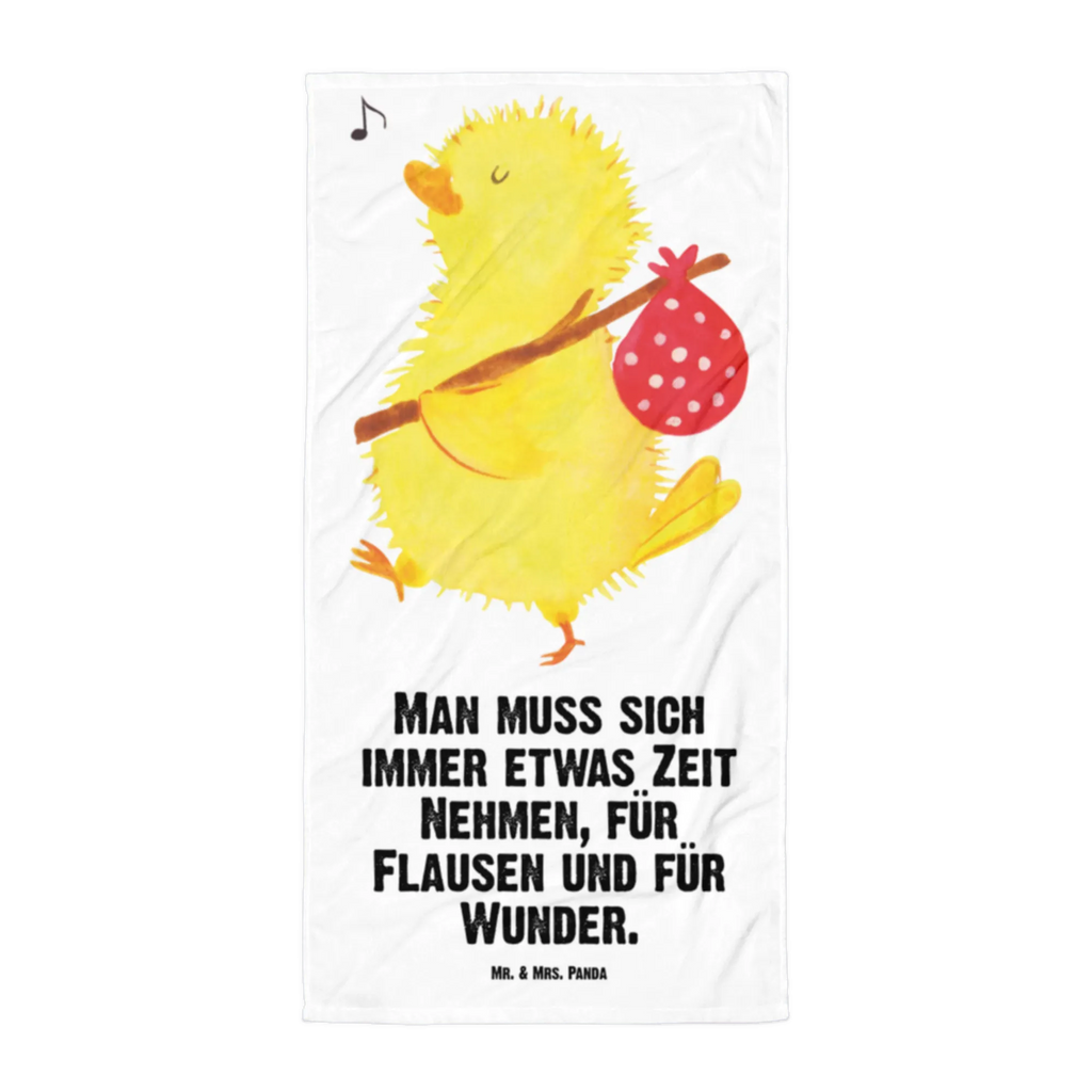 XL bath towel chick wander luxury bath sheet, large beach towel, spa towel, oversized towel, extra large swim towel, XL bath towel, Easter, Easter bunny, chick, Easter greetings, miracles, greetings, joy, time, nonsense, time management, egg, globetrotters, Easter egg, love, spring fever, travelling, backpacker, happy Easter, Easter eggs