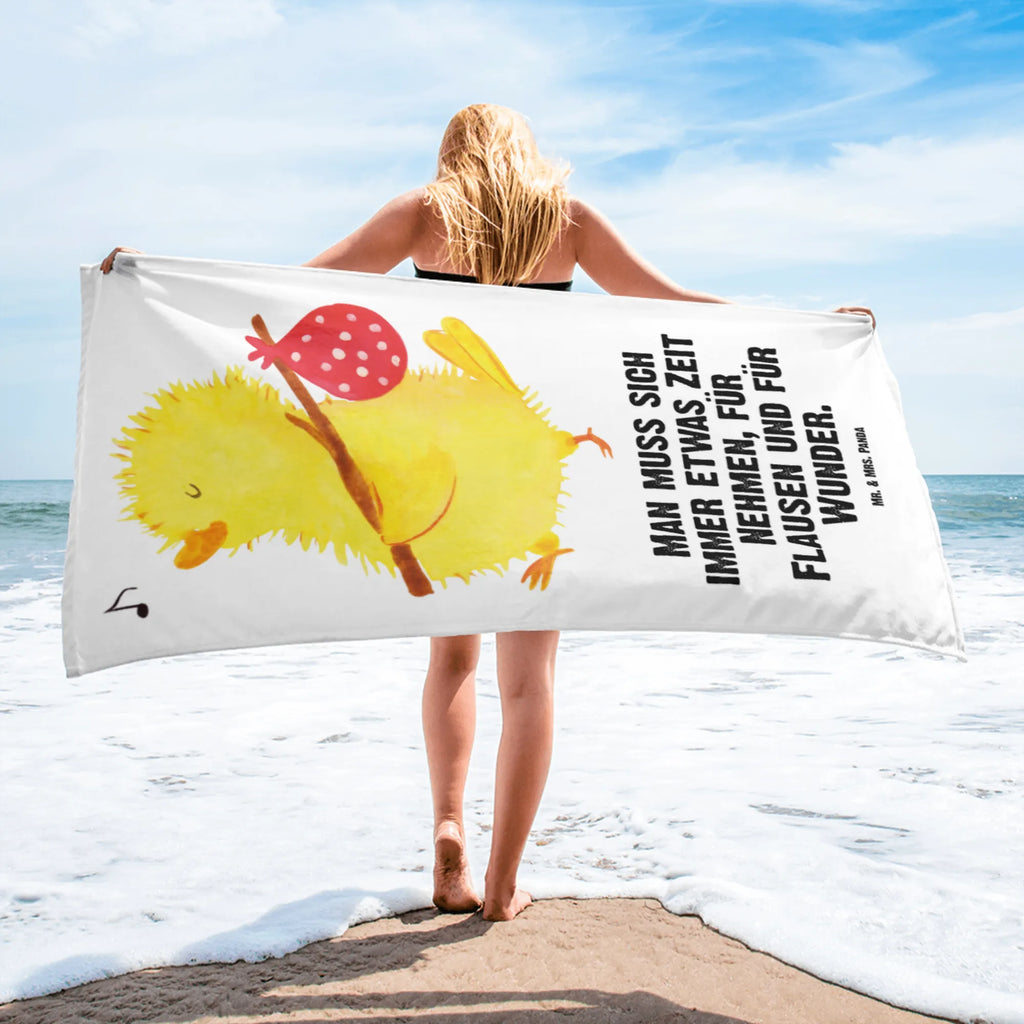 XL bath towel chick wander luxury bath sheet, large beach towel, spa towel, oversized towel, extra large swim towel, XL bath towel, Easter, Easter bunny, chick, Easter greetings, miracles, greetings, joy, time, nonsense, time management, egg, globetrotters, Easter egg, love, spring fever, travelling, backpacker, happy Easter, Easter eggs