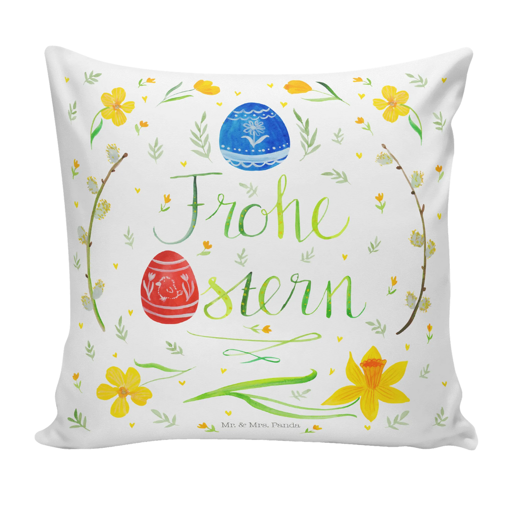 Cushion Easter happy Easter sofa, 40 x 40, Pillow, pillows, pad, soft, 40x40, pillow case, bed, settee, couch, fluffy, bedroom, cushion, Easter, Easter bunny, Pussy Willow. lettering, Easter Greetings, Painted Easter Eggs, Happy Easter, Easter Egg, Easter Flower