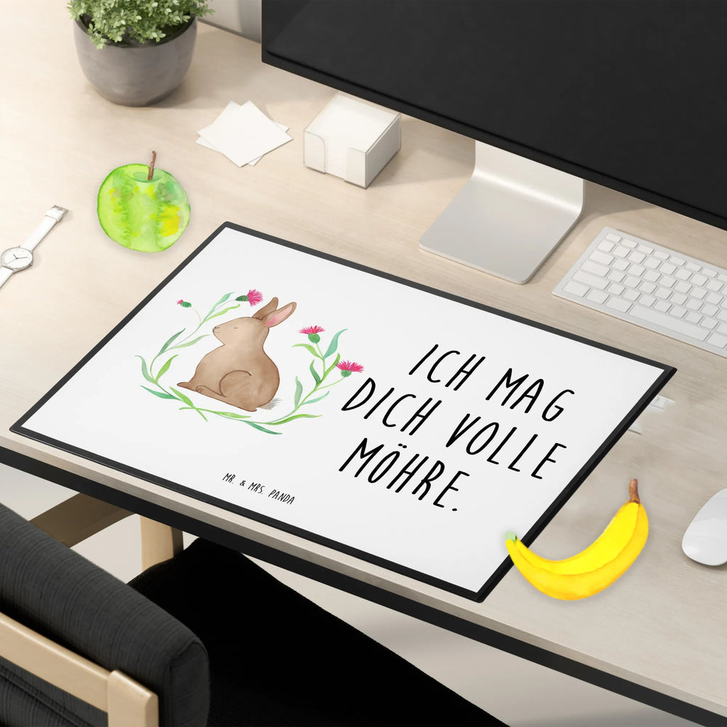 Desk pad Hare Sit Desk pad, children, desk, girl, office, underlay, Easter, Easter bunny, Greetings, Hare, Happy Easter, Easter greetings, Rabbit, Love, Easter flower