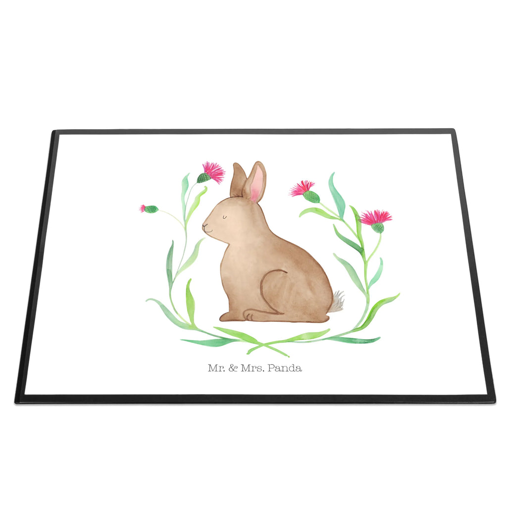 Desk pad Hare Sit Desk pad, children, desk, girl, office, underlay, Easter, Easter bunny, Greetings, Hare, Happy Easter, Easter greetings, Rabbit, Love, Easter flower