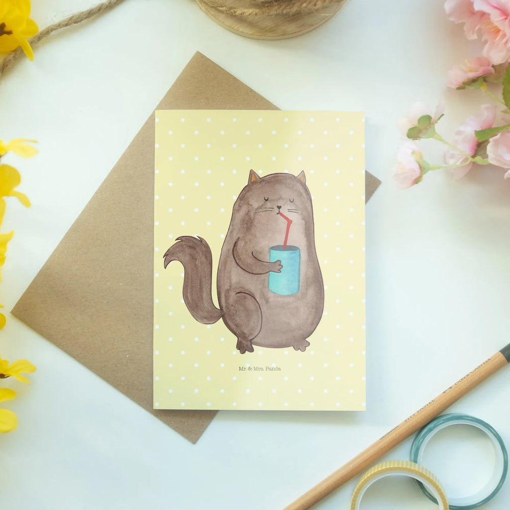 Greetings card Cat can wedding card, invitation card, folding card, birthday card, greeting card, cat, tomcat, kitty, meow, kitten, housecat, mama cat, love cats, cat image, cat fan, cat lover, cat fancier, cat decoration, gift for cat lover, cat owner, funny cats, cat sayings, cat motto, funny cat gifts, fan merchandise, cat stuff, animal lover, pussy, cat food, cats, food, pet, Cats