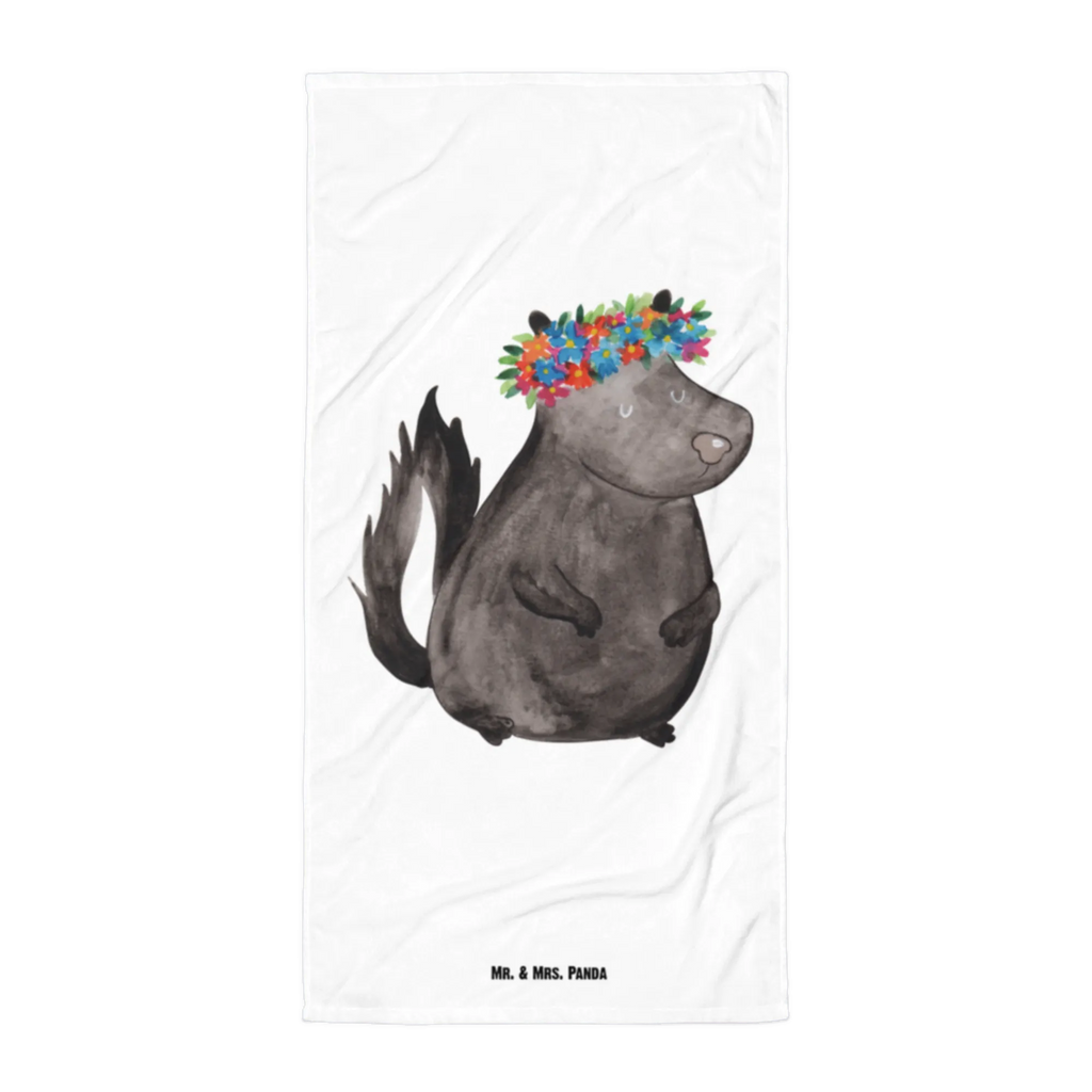 XL ręcznik kąpielowy skunks dziewczynka Stinktier, Skunk