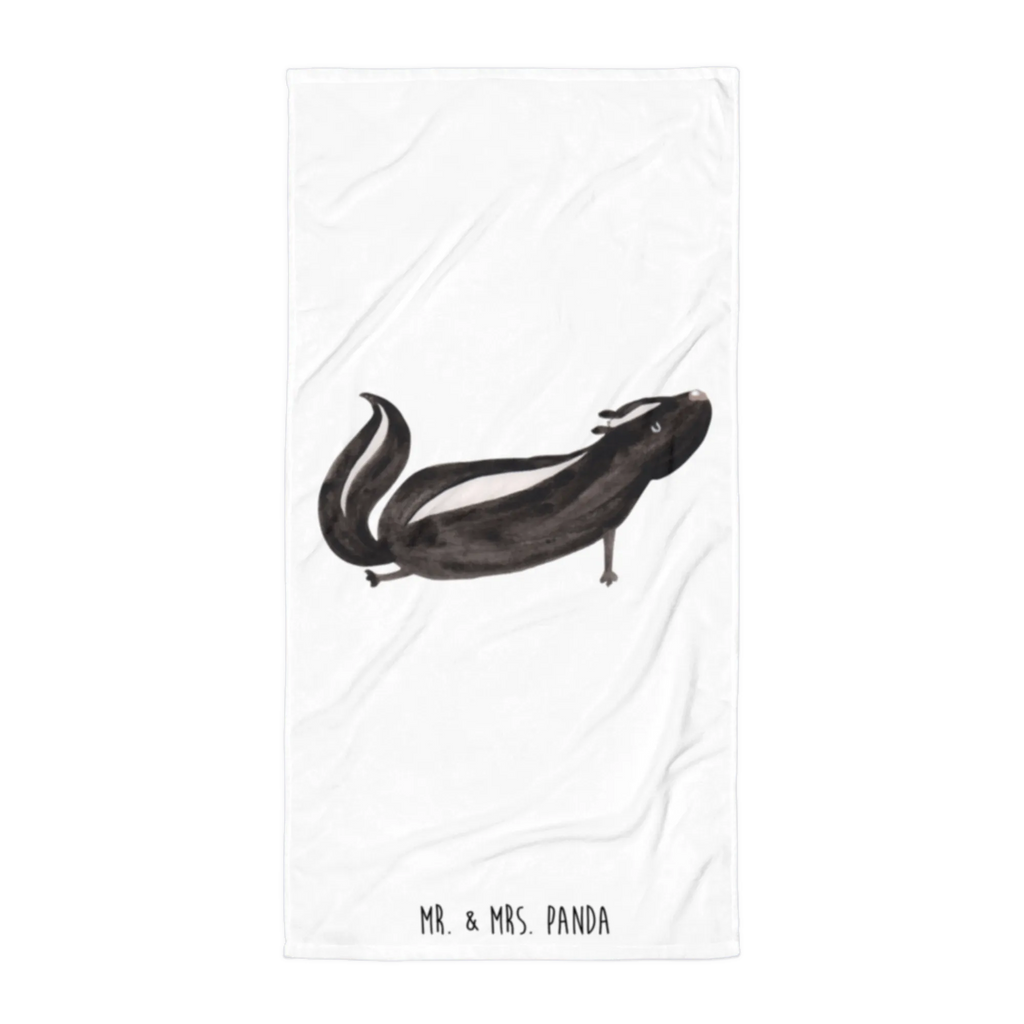 XL bath towel skunk yoga oversized towel, extra large swim towel, XL bath towel, luxury bath sheet, spa towel, large beach towel, Skunk, Yoga, Stinker, Namaste, Laugh, Wild animal, Stinky, Love, Live, Predator