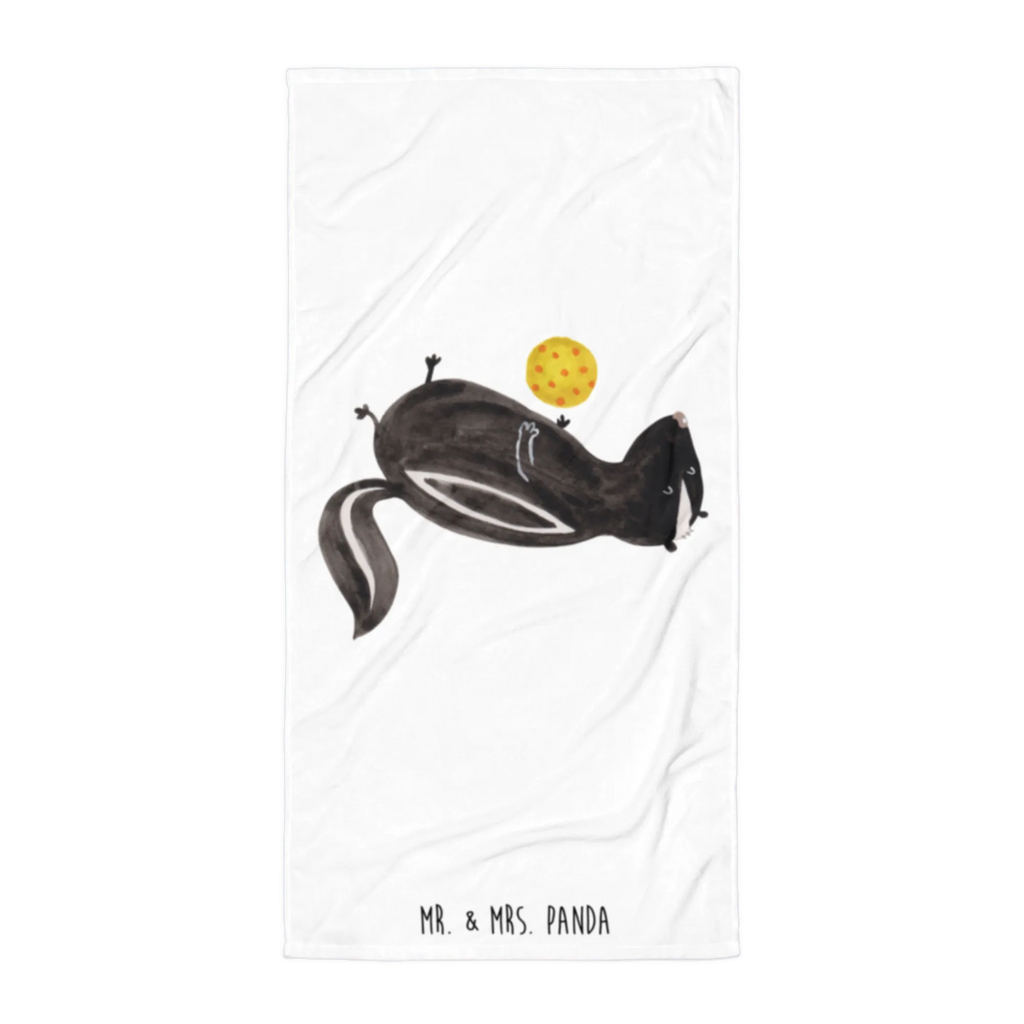 XL ręcznik kąpielowy skunks piłka Stinktier, Skunk