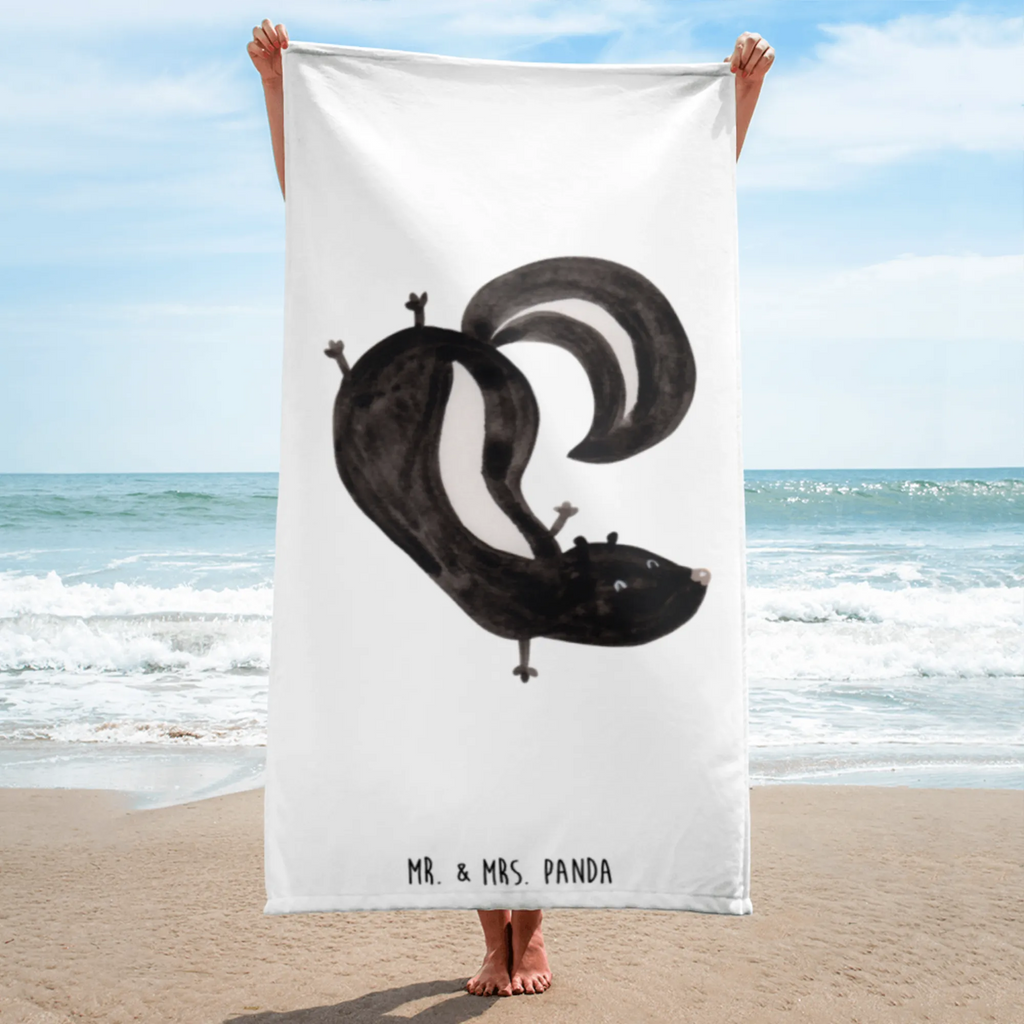 XL ręcznik kąpielowy skunks stojka Stinktier, Skunk