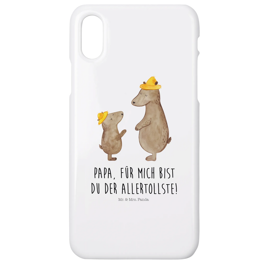 Etui na iPhone 10 Niedźwiedzie z kapeluszami Handy, Handycover, Iphone X, Hülle, Handyhülle, Iphone 10, Cover, Familie, Vatertag, Muttertag, Bruder, Schwester, Mama, Papa, Oma, Opa, Söhne, Bären, Kind, Vorbild, Dad, Bär, Lieblingsmensch, Daddy, Sohn, Vater-Sohn, Paps, Kinder, Family, Vater, Papi