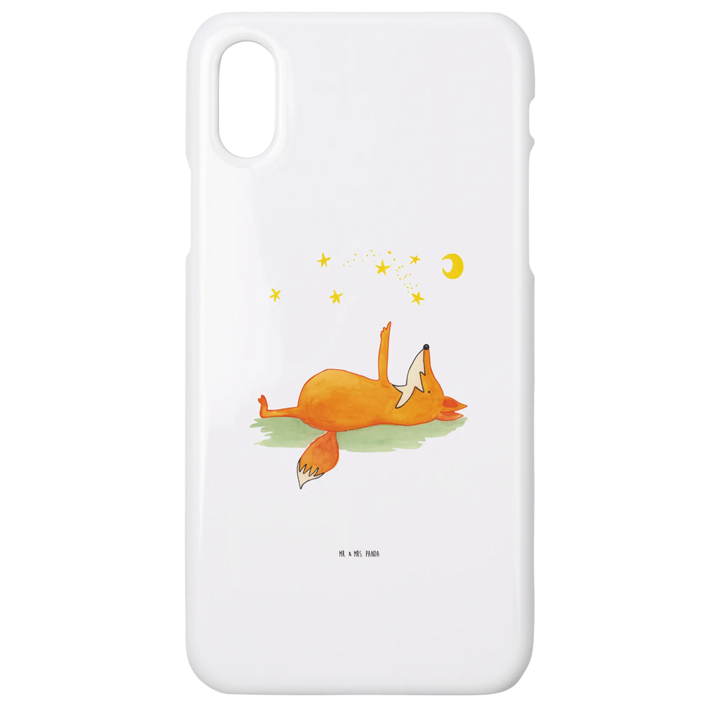 Handyhülle Fuchs Sterne Iphone 10, Handyhülle, Handy, Hülle, Handycover, Cover, Handy Case, Iphone X, Fuchs, Always Look On The Bright Side Of Life, Spruch Positiv, Füchse, Tröstende Worte, Romantik, Spruch schön