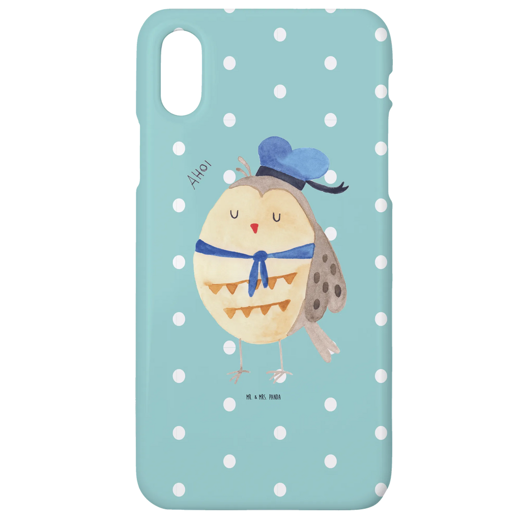 Phone case Owl sailor Iphone 10, mobile phone case, case, mobile cover, Iphone X, cover, mobile phone, owl, forest animal, bird, nocturnal, gift ideas, birthday present, illustrated, funny, romantic gift, owl decor, Pun funny, Owl decoration, Home port, Mariner, Owl saying, Marriage, Owl, Girlfriend, Wedding anniversary gift, Sailor