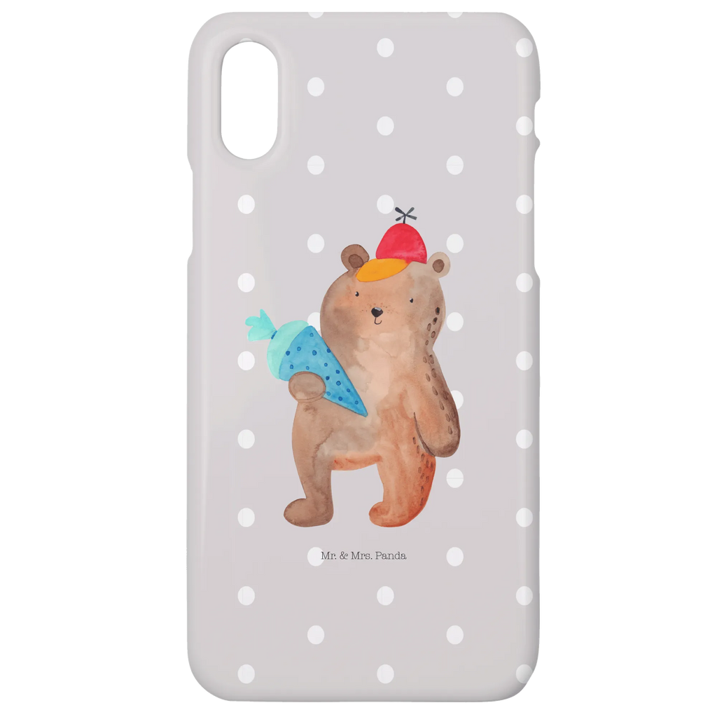 Handyhülle Bär Schultüte Handy Case, Hülle, Iphone 10, Handy, Handycover, Cover, Handyhülle, Iphone X, Bär, Teddy, Teddybär, Grundschule, Schulanfang, Einschulung Geschenk, Erster Schultag Geschenk, Schulbeginn, Schultüte, Schule Geschenk, Bär Motiv