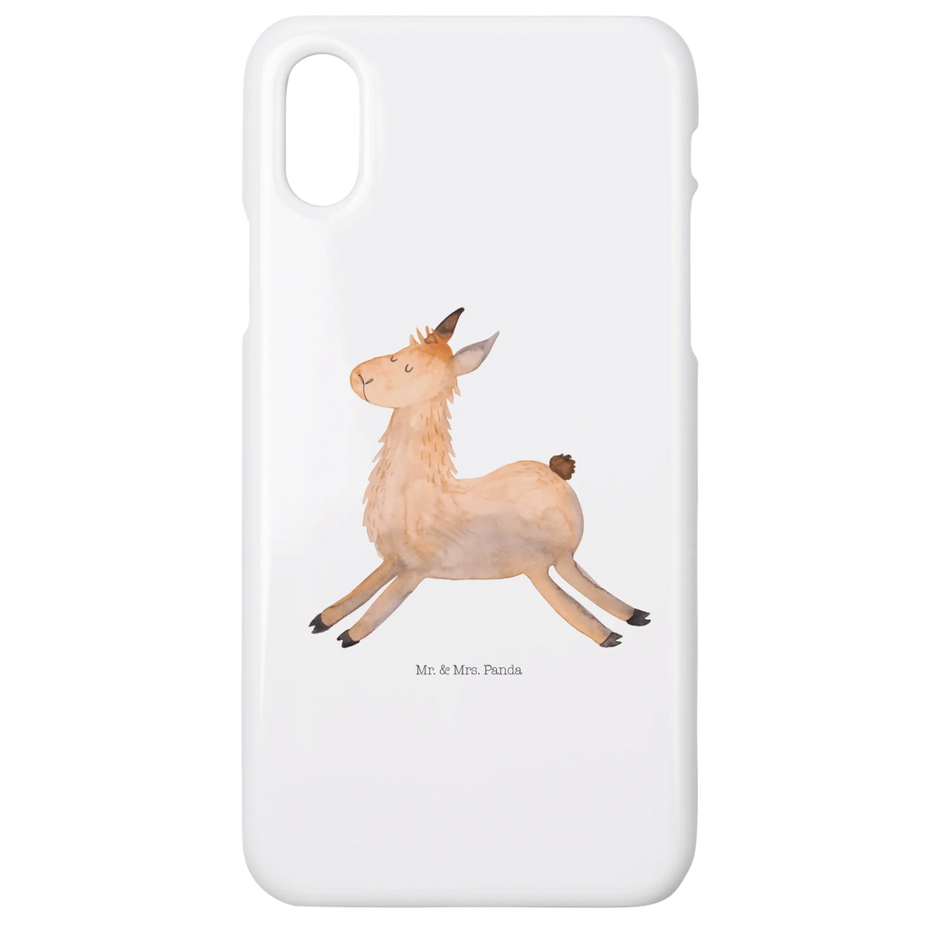 Handyhülle Lama Springen Cover, Hülle, Handy, Handy Case, Iphone 10, Handyhülle, Iphone X, Handycover, Lama, Alpaka, Lamas, Freundin, Start, Prüfung, Lieblingstag, Fröhlich, Abitur, Neustart, Glück, Liebeskummer, Happy Day, Guten Morgen